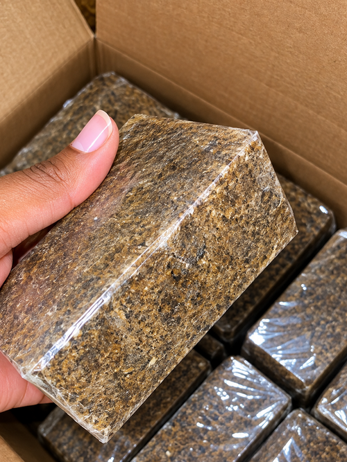 Savon Noir du Nigeria – 100 % Brut & Naturel